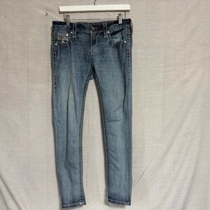 Rock Revival Women's Light Blue Skinny Jeans